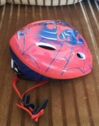Kask rowerowy MARVEL Spider-Man (rozmiar M, czerwony)