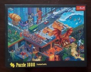 Puzzle 1000 el. , Trefl , " Miasto Pixel "