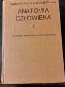 Anatomia człowieka A. Bochenek, M. Reicher, t. I-V, 1989-1993 r.
