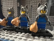 Lego  Minifigures seria 23 Wilk 71034