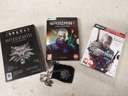 Zestaw Gier PC Wiedźmin 1, 2, 3 + Medalion