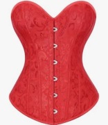 Piękny Gorset Damski + Stringi Rozmiar M Gorset W Stylu Vintage Gotyckim