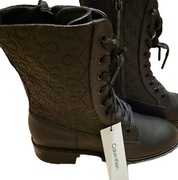 Skórzane buty damskie Calvin Klein rozmiar 37