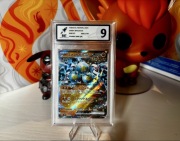 Pokemon Sandy Shocks ex RKT 9 Terastal Festival Oceniona Karta Graded PSA
