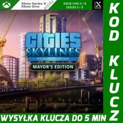 CITIES SKYLINES MAYOR'S EDITION XBOX ONE/X/S KLUCZ