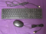 Klawiatura i mysz HP Wired Desktop 320MK 320K Halley USB Niskoprofilowa