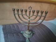 Chanukija świecznik