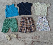Sprzedam 6 sztuk ubrań dla chłopca w rozmiarze 98/110