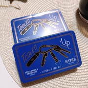 Niezbędnik podróżny Keychain Tool Kit w puszce