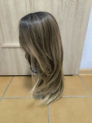 Peruka Damska Peruki Damskie Mieszany Blond Długie Włosy Grzywka Cosplay