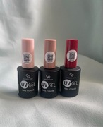 ZESTAW Golden Rose Hybrydowe lakiery do paznokci UV 102 114 127 WYPRZEDAŻ