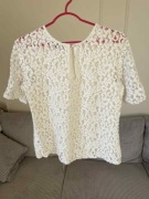 Koronkowa bluzka Warehouse S
