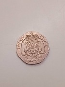 Elizabeth ii Twenty Pence 1982 Rok