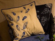 RĘCZNIE MALOWANA poszewka 50x50