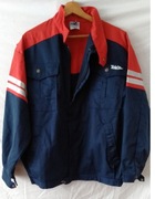 bluza robocza z odblaskami PIONER r. 50 granatowo-czerwona