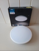 Lampa sufitowa okrągła, białe zimne światło