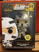 FUNKO POP - PIN - CARTOONS - GI JOE - 24 - STORM SHADOW - GLOWS IN THE DARK