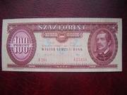 BANKNOT WĘGRY 100 Forint 1989 r.