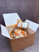 ŚWIECA SOJOWA ŚWIĄTECZNE CIASTO MANDARYNKOWE NA PREZENT