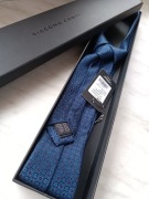 Granatowy krawat Giacomo Conti