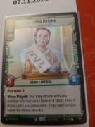 Star Wars Unlimited - SEC - MON MOTHMA #613 (RARE)! TANIO !!!