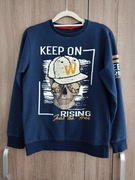 Ocieplana bluza 152 cm odwracane cekiny 