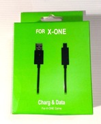 Nowy Kabel do Pada Xbox One - 2,75 metra  ŁADOWANIE X-ONE Charg & Data