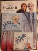 Naszywki termoprzylepne 1 op/ 2 naklejki FROZEN