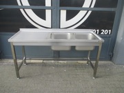 Nowy Zlew Gastronomiczny 2 Komorowy 160/60/85