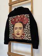 Kurtka jeansowa Levis katana denim levi czarna Frida Kahlo
