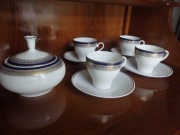 Cukiernica + 4 filiżanki mocca Vohenstrauss