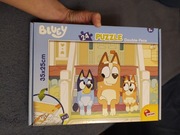 Puzzle dwustronne duże Bluey 24 elem 