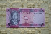 Sudan Południowy 5 funtów st. 1