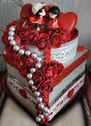 FLOVER BOX prezentowy dla ukochanej ; dla córki