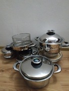 Zestaw garnków Wellmax nowe