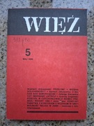 Więź nr 367 (5/1989) Czechosłowacja 1968; Andrzej Chciuk; Millenium 1966
