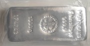Srebro próba 999 sztabka srebra 1 kg 1000 g, akredytacja LBMA