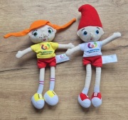 Maskotki sportowe World Games 2017 Jaś i Małgosia 