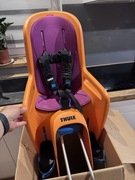Fotelik rowerowy Thule ridealong pomarańczowy