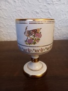Pucharek vintage Neofitou pozłacany 24K złotem 