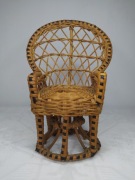 Kwietnik - mały fotel vintage