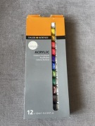 Farby akrylowe 12x12ml Daler Rowney simply