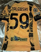 AUTOGRAF koszulka Zalewski Inter Mediolan FINAŁ Ligii Mistrzów 2024/2025