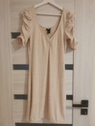 Sukienka brokatowa H&M Anna Mucha M