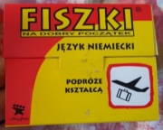 Język niemiecki "Fiszki na dobry początek. Podróże kształcą"  używane