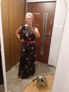 Maxi- sukienka, CARRY,  rozm.XL, wiskoza 