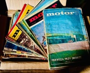 Tygodnik MOTOR czasopismo, ok. 456 numerów lata 1970-1989