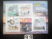 Ryby , bloczki stemplowane 7 [ 5  bloczków ]