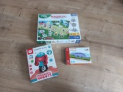 Trefl puzzle magnetyczne  robot magnetyczny puzzle 3d