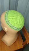 L.KS-265 Nowa jarmułka kipa Izrael żyd handmade
